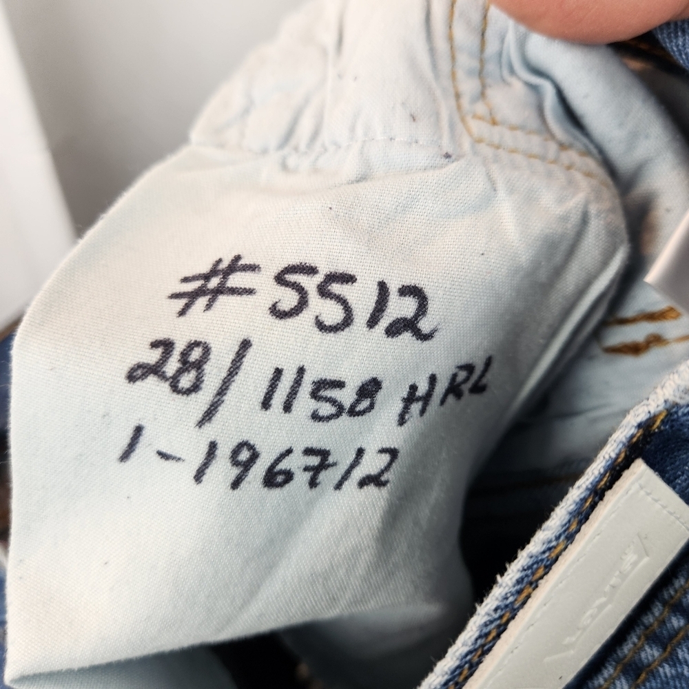 Re/done x Levi's high rise loose jeans size 28 BNWT - Picture 16 of 16